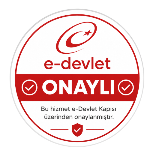 Eğitim sonunda düzenlenen belge e-Devlet üzerinden görüntülenebilir