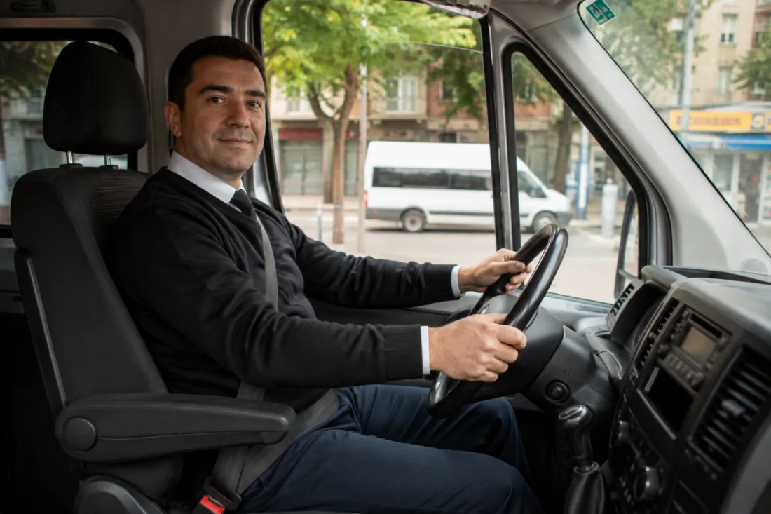 Minibüs Şoförü mesleği — MYK Mesleki Yeterlilik Belgesi